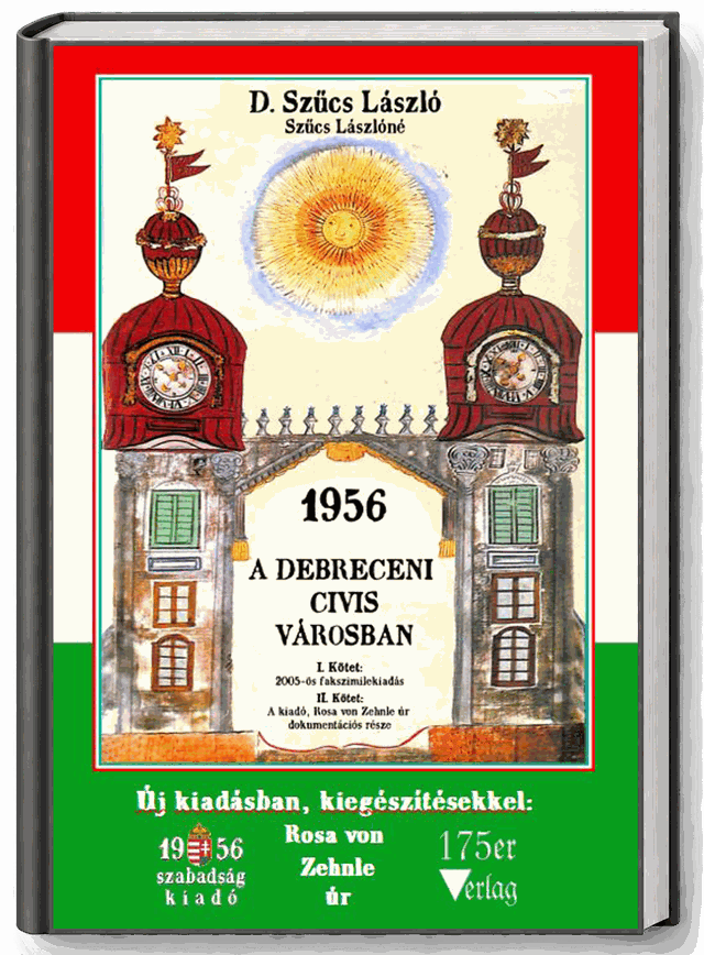 Umschlag des Buches, ungarische Ausgabe